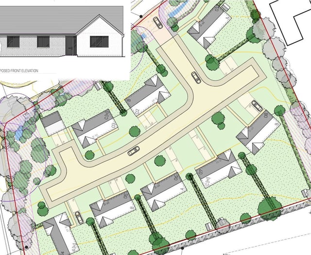 Eight bungalows proposed for Wye Valley village