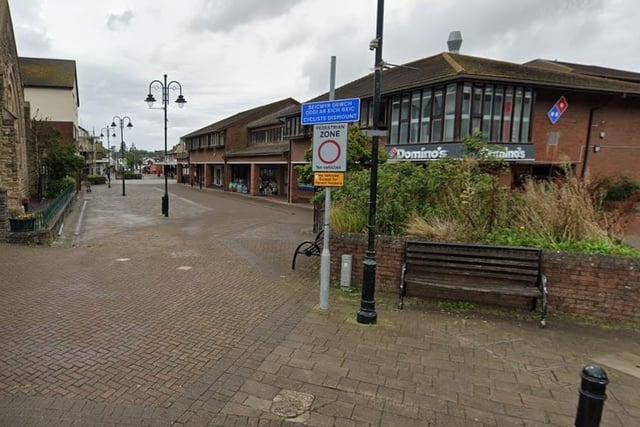 Girl reportedly thrown through shop window