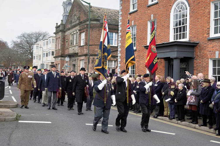 Standards lead the way for ex-servicemen and civic leaders