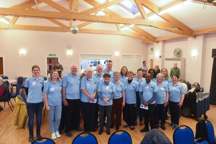 Staff and volunteers at HATW