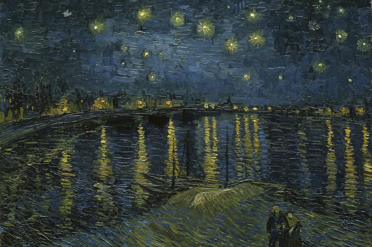 Starry Night over the Rhone 1888-9, Musee d’Orsay