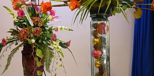 Christmas inspiration for Monmouth Floral Society
