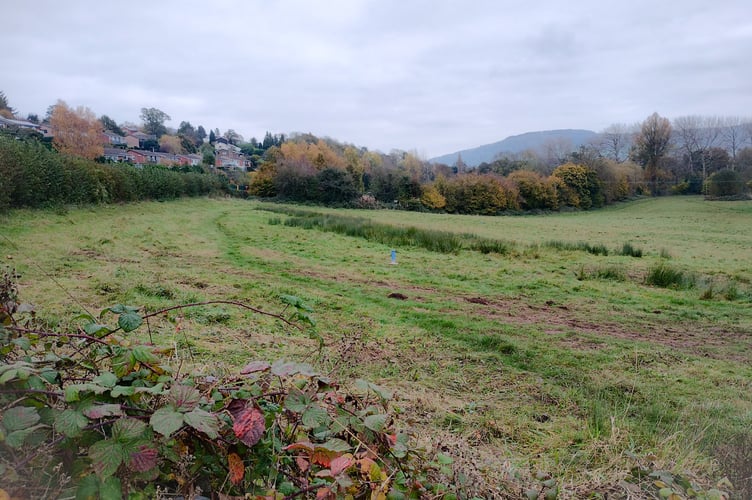 The site for the proposed wellbeing centre