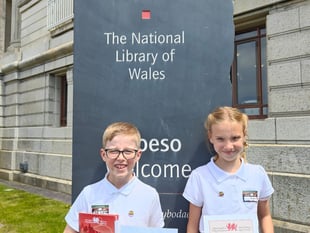 School opens its doors following 'glowing' Estyn report