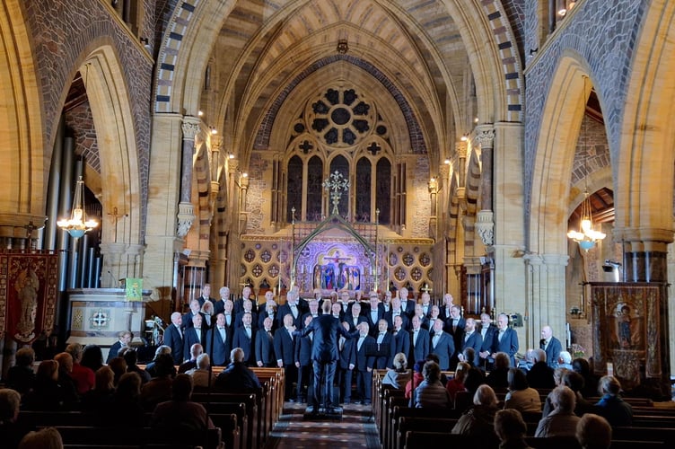 Monmouth Male Voice Choir on tour