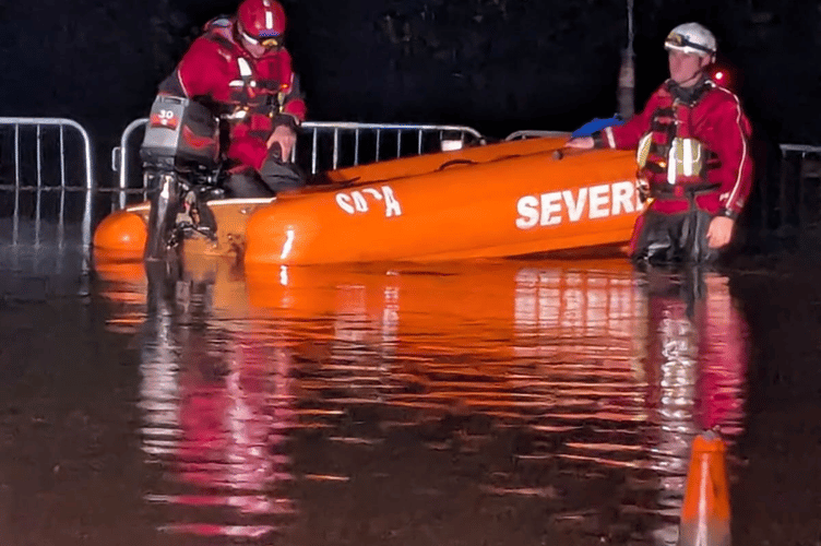 The Severn Area Rescue Association spread itself thinly that night