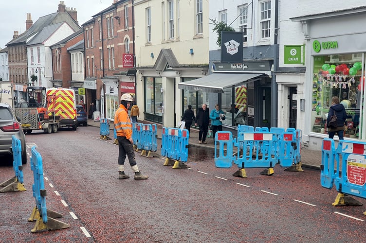 Road works