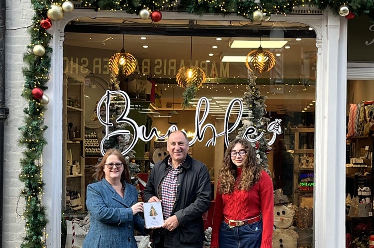 Last year's Christmas window winner - Bumbles