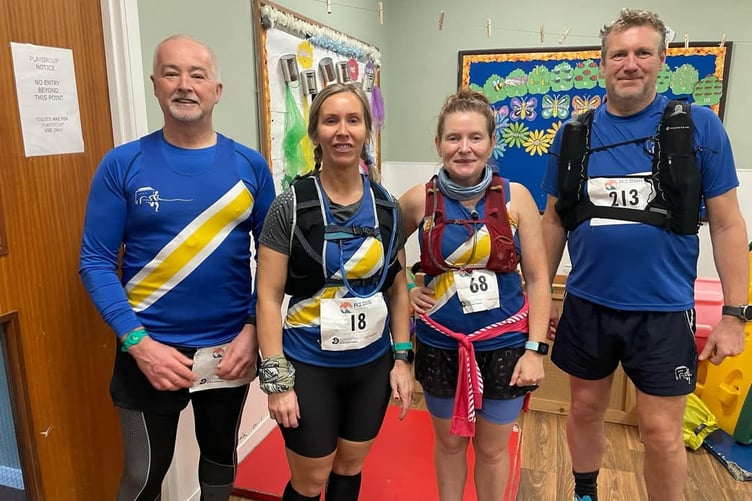 Four Spirits ran the Machen Trail half marathon