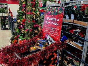 Gift a toy at Tesco in Chepstow