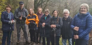 Ed brings Nordic Walking to Monmouthshire