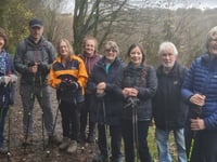 Ed brings Nordic Walking to Monmouthshire