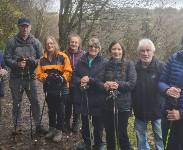 Ed brings Nordic Walking to Monmouthshire