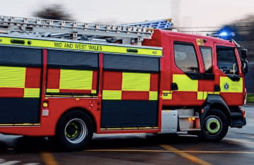 Massive blaze tackled by Hereford fire crews