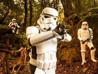 Did Star Wars stormtroopers damage Puzzlewood?