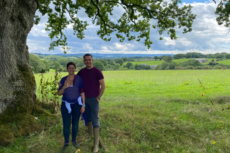 Chloe and Tom Constable at The Grange
