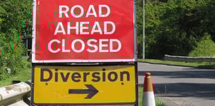 Railway bridge works close road
