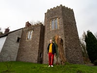 Castle owners find secret buried in garden
