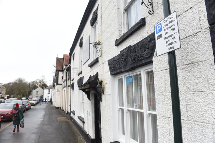 Residential parking costs have risen in Monmouthshire