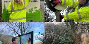 Road signs get a spring clean