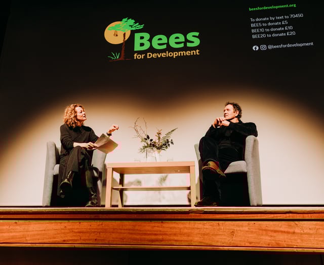 An evening with celebrity patrons for bees charity
