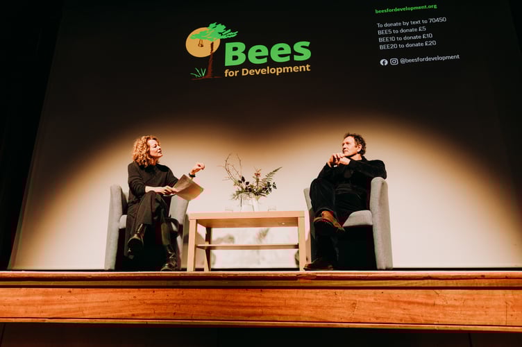 Bees for Development Patrons Monty Don and Kate Humble 