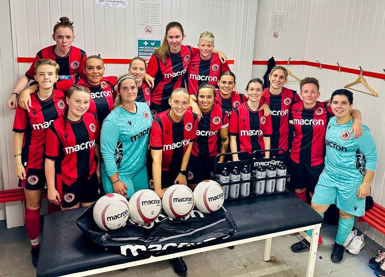 Goytre Women's FC were playing in Tonyrefail when violence erupted and one of the visiting players needed hospital treatment