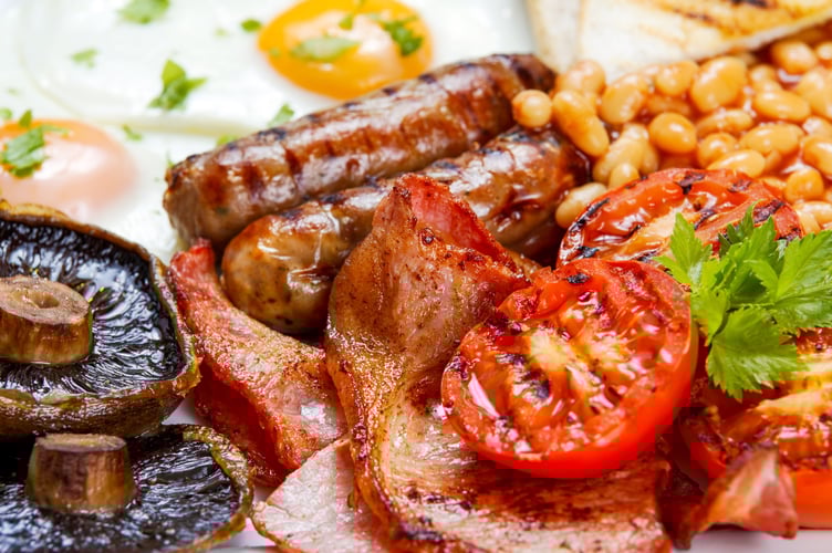 Full Welsh breakfast