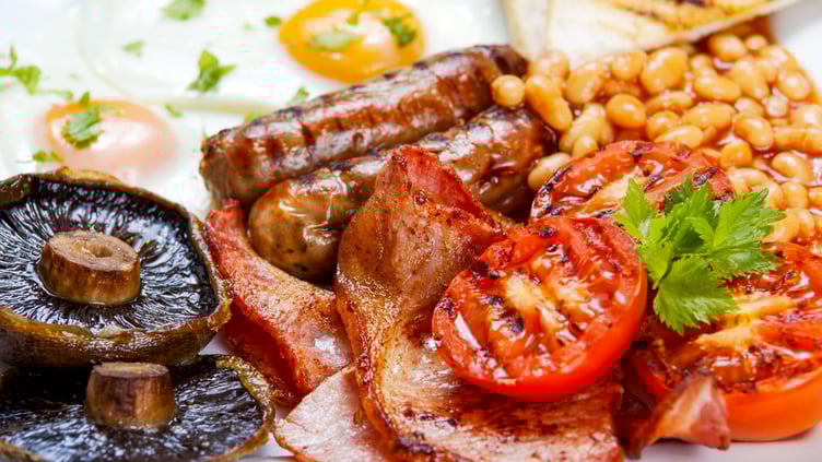 Full Welsh breakfast