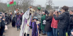 Border traditions meet in Chepstow