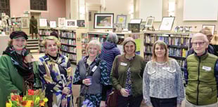 Art display on show at library