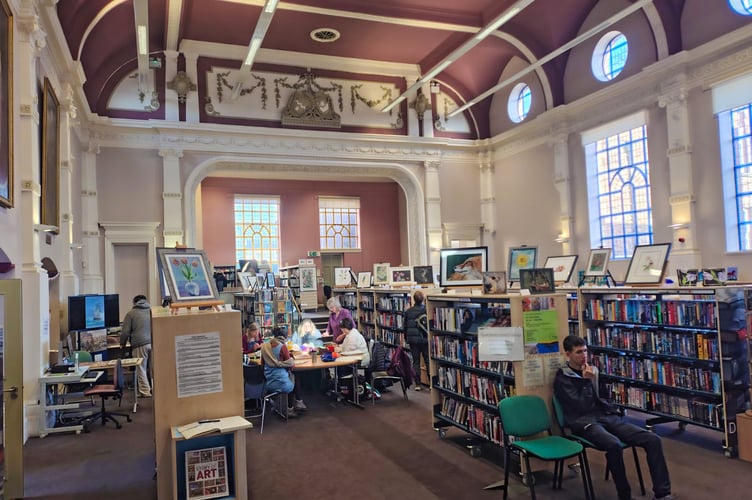 The inside of the magnificent Rolls Hall
