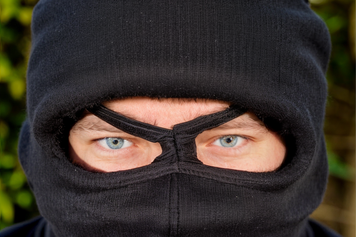 Police hunt balaclava clad man who indecently exposed himself to ...
