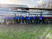 Volunteers Dig in to Town Field