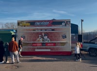 The 'Spud Man steps' in to help re-open fire damaged food van