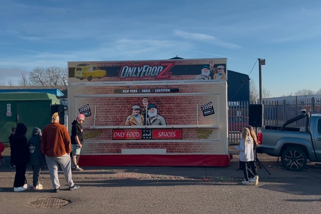 The 'Spud Man steps' in to help re-open fire damaged food van