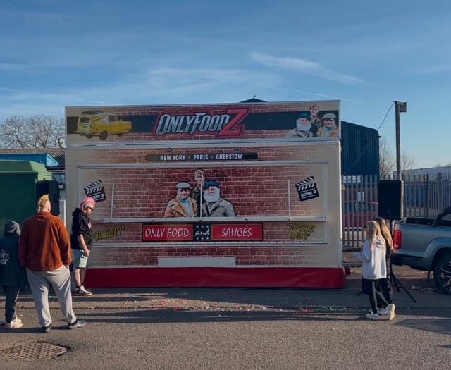 The 'Spud Man steps' in to help re-open fire damaged food van
