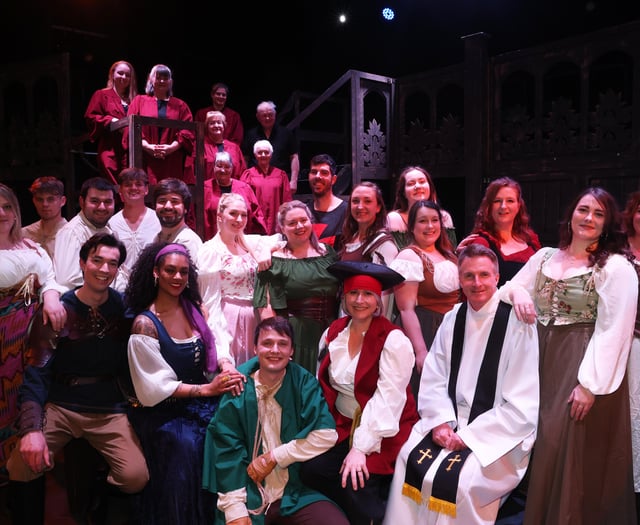 Amateur theatre in Abergavenny celebrated at A4B awards