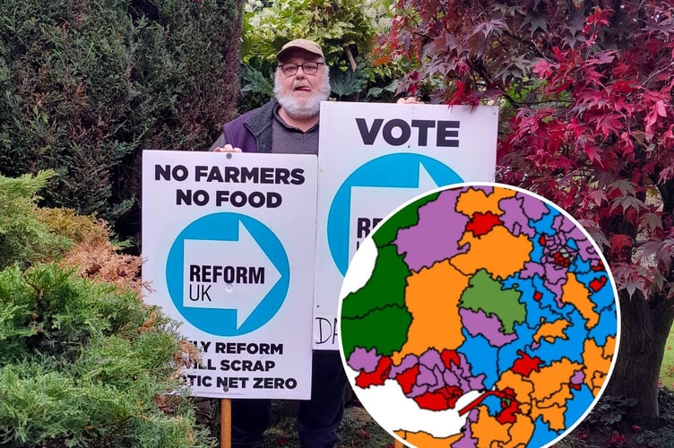 Reform are on the rise according to polling