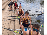 Oar-some time on the river with Olympic star