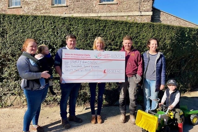 Party in memory of a “warm-hearted farmer” raises funds for charity