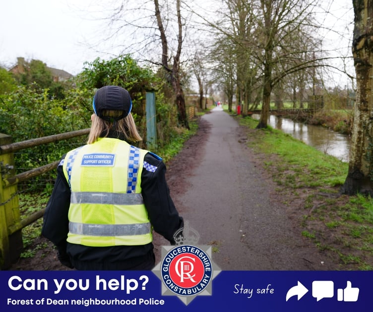 Forest police have appealed for information after a girl was strangled on a cycle path