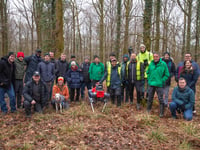 Oxford University team gives woodland robot demo