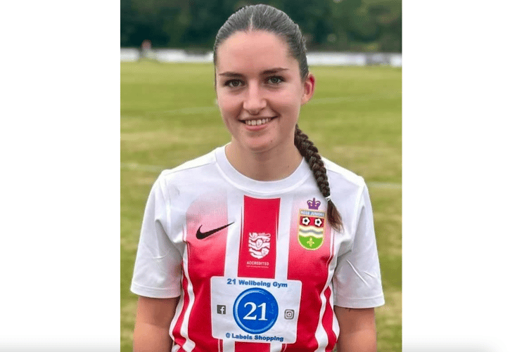 Millie Malsom fired a hat-trick for Ross Juniors Women.