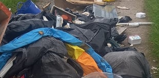 Fly tipper gets suspended jail sentence and fine