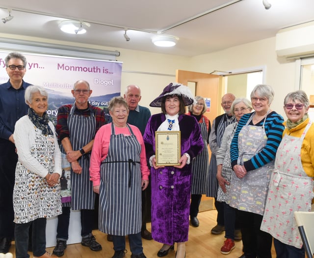 Volunteers recognised for church hall meals project