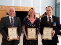 Abergavenny’s Community Champions Honoured