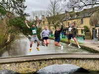 Runners jump at chance to battle wind and rain