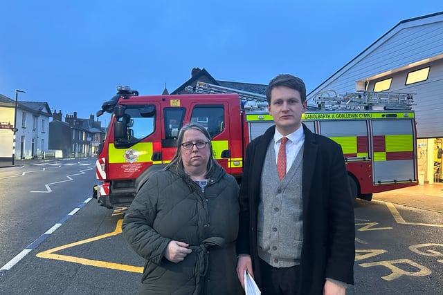 David Chadwick MP questions fire station closures