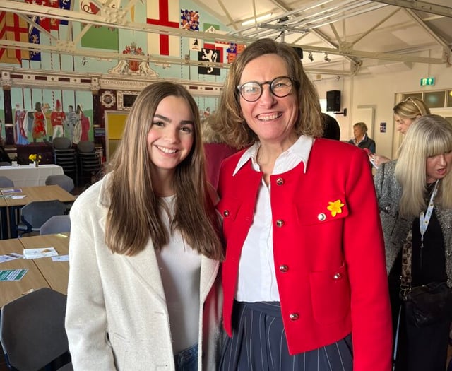 MP Catherine leads early International Women's Day celebration